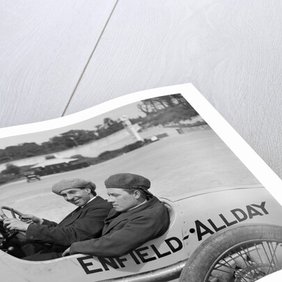 Enfield-Allday of Woolf Barnato at the JCC 200 Mile Race, Brooklands, 1922 by Bill Brunell