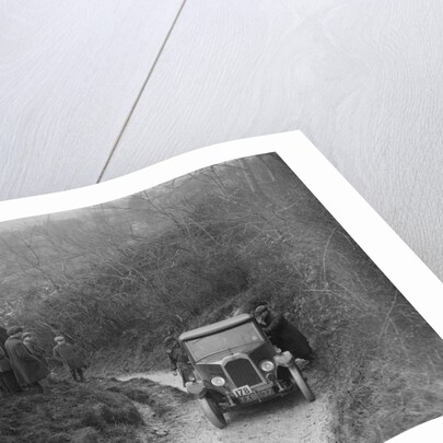 Swift of JF Smeaton competing in the MCC Exeter Trial, Ibberton Hill, Dorset, 1930 by Bill Brunell