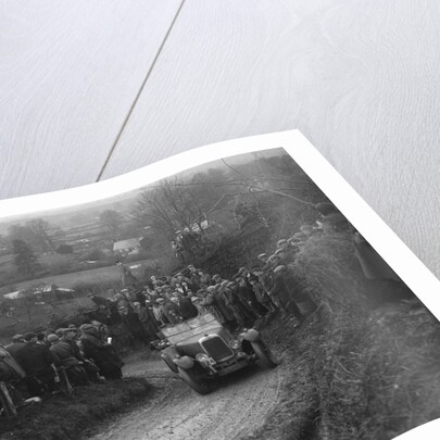 Alvis of RC Porter competing in the MCC Exeter Trial, Ibberton Hill, Dorset, 1930 by Bill Brunell