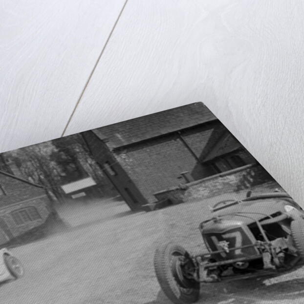 Singer of JR Baker and Riley Brooklands of CA Richardson, Donington Park, Leicestershire, 1933 by Bill Brunell