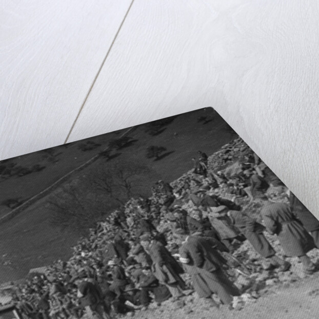 Morris Minor of FWJ Bolton competing in the MCC Edinburgh Trial, Park Rash, Yorkshire Dales, 1930 by Bill Brunell