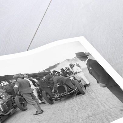 Talbot-Darracqs of Henry Segrave and Jules Moriceau, JCC 200 Mile Race, Brooklands, 1926 by Bill Brunell