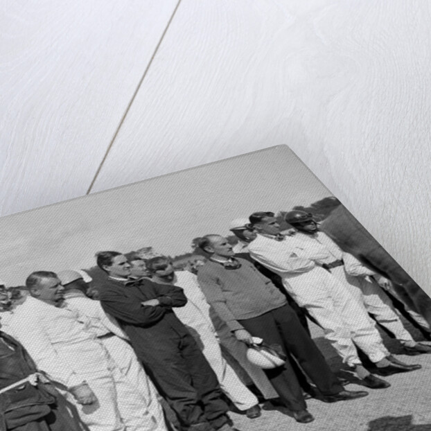 Drivers at the JCC 200 Mile Race, Brooklands, 1926 by Bill Brunell