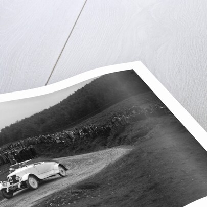 Armstrong-Siddeley open 2-seater competing in the Caerphilly Hillclimb, Wales, 1922 by Bill Brunell