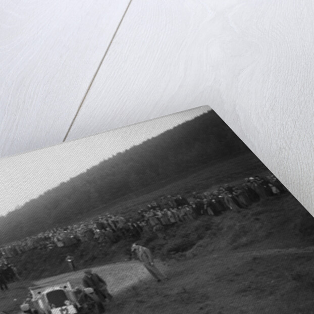 Vauxhall 30-98 of Humphrey Cook off the road at the Caerphilly Hillclimb, Wales, 1922 by Bill Brunell