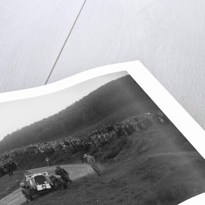 Vauxhall 30-98 of Humphrey Cook off the road at the Caerphilly Hillclimb, Wales, 1922 by Bill Brunell