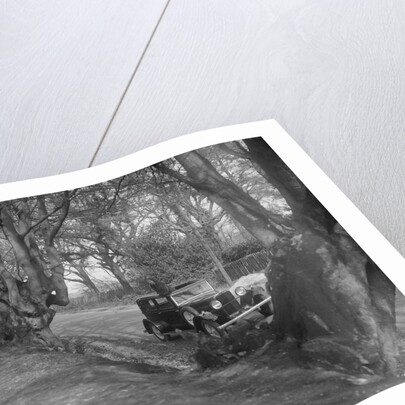 Kitty Brunell in a Talbot 75 4-door saloon, c1930. by Bill Brunell