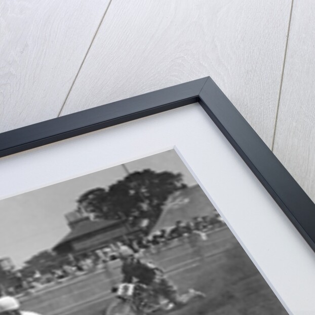 Speedway race at Lea Bridge Stadium, Leyton, London, 1928. by Bill Brunell