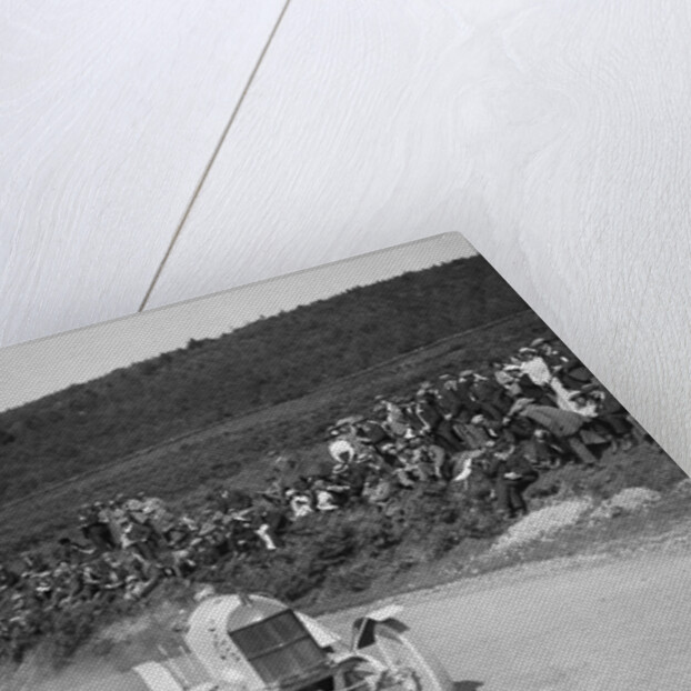 Car competing in the Caerphilly Hillclimb, Wales, c1920s by Bill Brunell