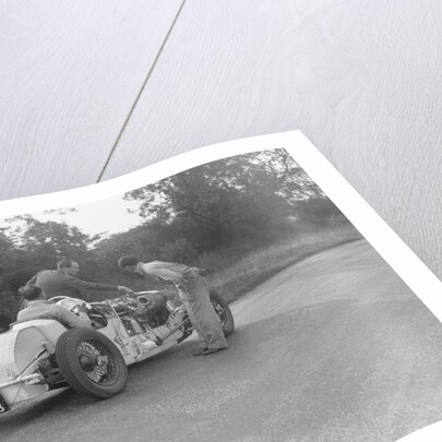 Road testing Raymond Mays' Vauxhall-Villiers, c1930s by Bill Brunell