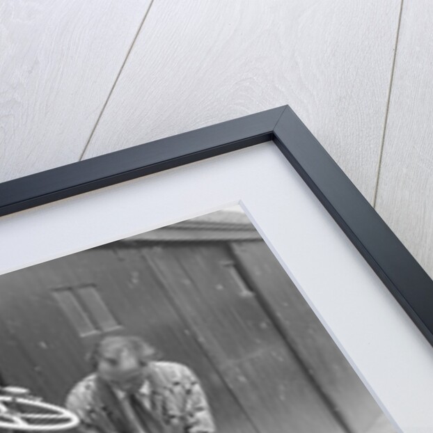 Working on Raymond Mays' Vauxhall-Villiers, c1930s by Bill Brunell