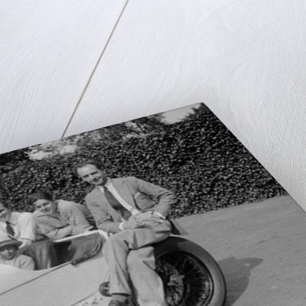 Raymond Mays with his Vauxhall-Villiers, c1930s by Bill Brunell