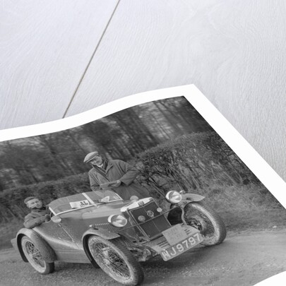 MG M Type, official's car at the MG Car Club Trial, 1931 by Bill Brunell