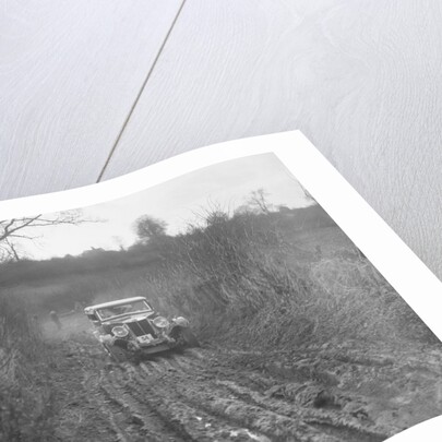 MG 18/80 of N Chichester-Smith competing in the MG Car Club Trial, Kimble Lane, Chilterns, 1931 by Bill Brunell