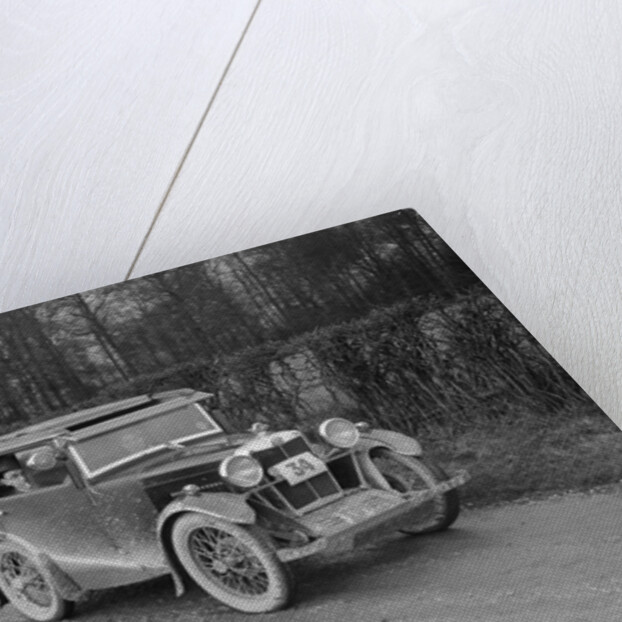 MG M Type of AS Curtis competing in the MG Car Club Trial, 1931 by Bill Brunell