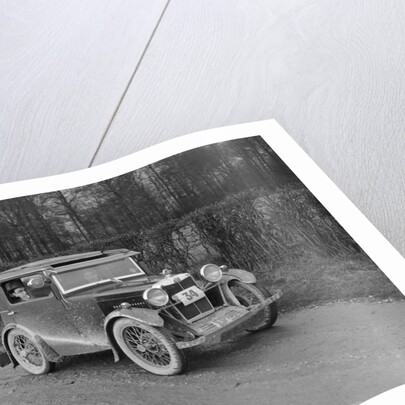 MG M Type of AS Curtis competing in the MG Car Club Trial, 1931 by Bill Brunell