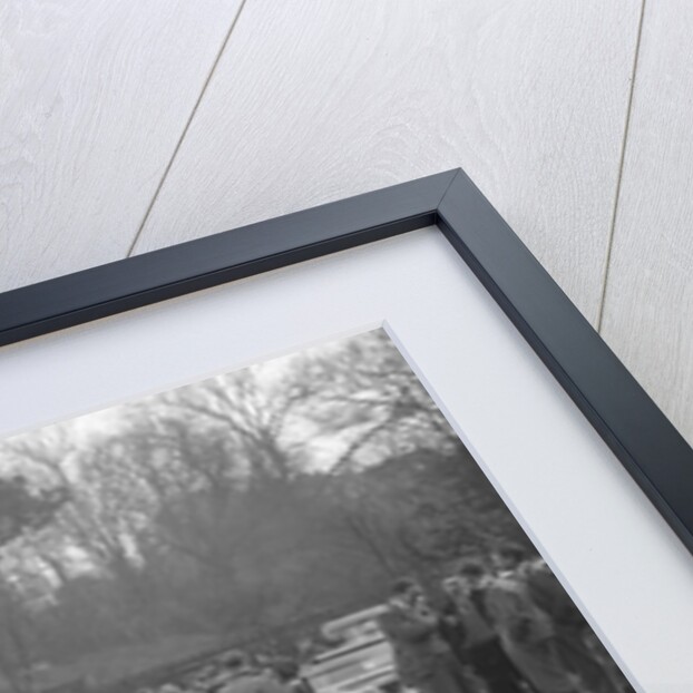 Various MGs outside the King's Arms, Berkhamsted, Hertfordshire, during the MG Car Club Trial, 1931 by Bill Brunell