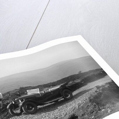 Kitty Brunell road testing a Riley 9 WD tourer, c1930 by Bill Brunell