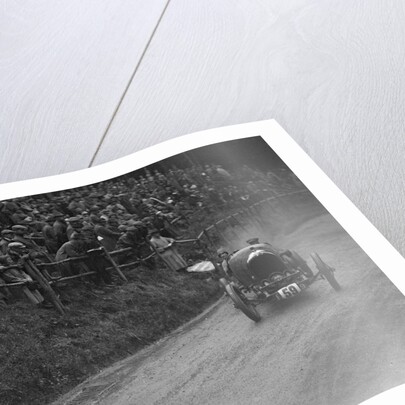 Bentley of May Cunliffe competing in the MAC Shelsley Walsh Hillclimb, Worcestershire, 1927 by Bill Brunell