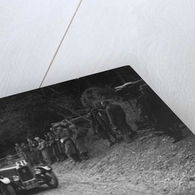 Triumph Super Seven of FA Thatcher, JCC Half-Day Trial, Goat Track, Ranmore Common, Surrey, 1930 by Bill Brunell