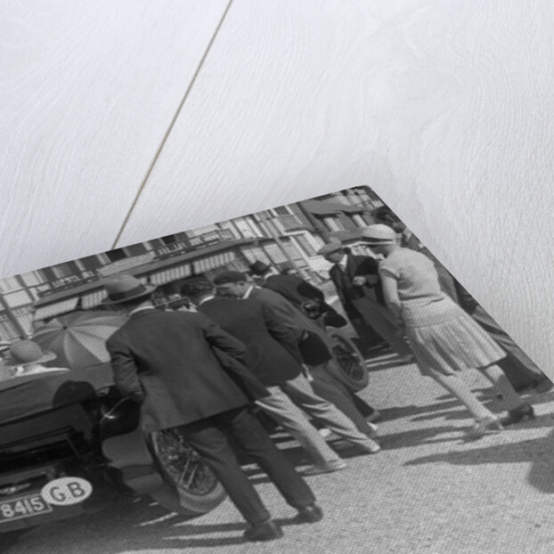 Bentley 4-seater of SK Thornley, Boulogne Motor Week, France, 1928 by Bill Brunell