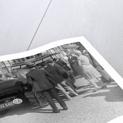 Bentley 4-seater of SK Thornley, Boulogne Motor Week, France, 1928 by Bill Brunell