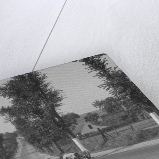 Lombard competing at the Boulogne Motor Week, France, 1928 by Bill Brunell