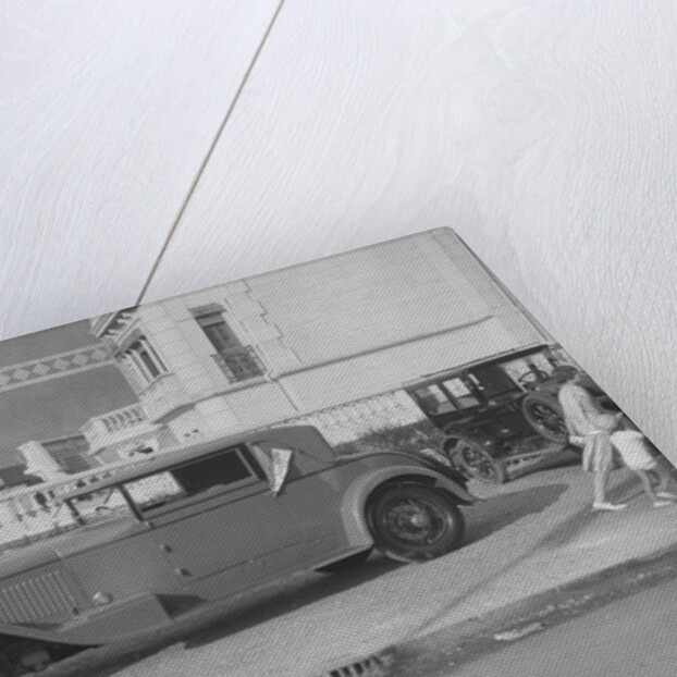 Minerva 2-door coupe at Boulogne Motor Week, France, 1928 by Bill Brunell