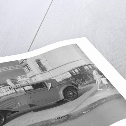 Minerva 2-door coupe at Boulogne Motor Week, France, 1928 by Bill Brunell