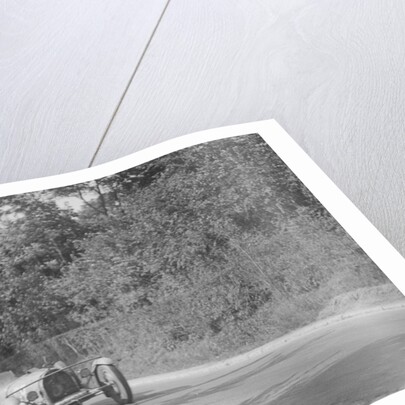 Bugatti competing at the Boulogne Motor Week, France, 1928 by Bill Brunell