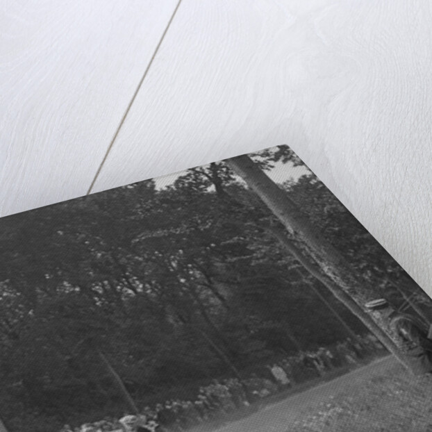 Bugatti competing at the Boulogne Motor Week, France, 1928 by Bill Brunell