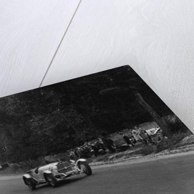 Mercedes-Benz SS of Baron Wentzel-Mosau, Boulogne Motor Week, east of La Capelle, France, 1928 by Bill Brunell