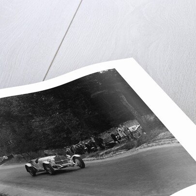 Mercedes-Benz SS of Baron Wentzel-Mosau, Boulogne Motor Week, east of La Capelle, France, 1928 by Bill Brunell