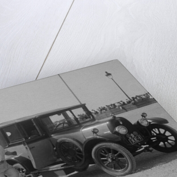 Fiat coupe at the Boulogne Motor Week, France, 1928 by Bill Brunell