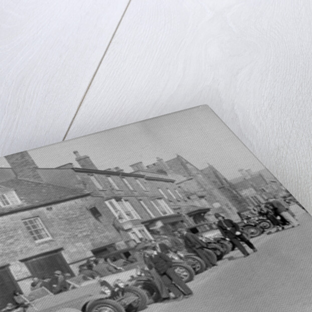 Bugattis at a Bugatti Owners Club meeting, Broadway, Worcestershire, 1937 by Bill Brunell
