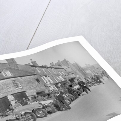 Bugattis at a Bugatti Owners Club meeting, Broadway, Worcestershire, 1937 by Bill Brunell