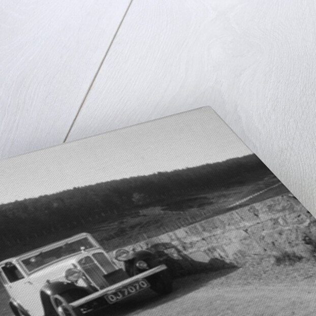 Austin Ten-Four 2-door saloon of JA Flewitt competing in the RSAC Scottish Rally, 1933 by Bill Brunell