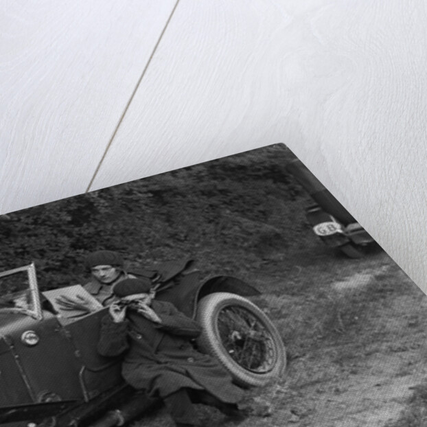 Amilcar CGS3 of HP Powell at the Brighton & Hove Motor Club Trial, 1920s by Bill Brunell