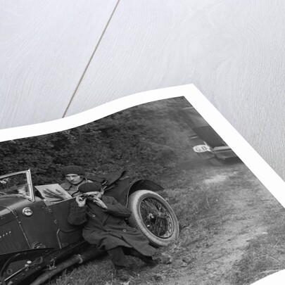 Amilcar CGS3 of HP Powell at the Brighton & Hove Motor Club Trial, 1920s by Bill Brunell