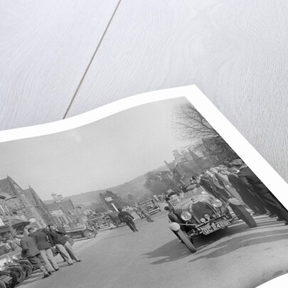 Bugattis at a Bugatti Owners Club meeting, Broadway, Worcestershire, 1937 by Bill Brunell