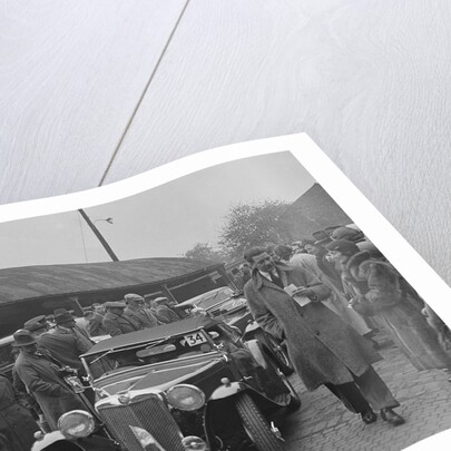 MG TA of HA Mecrow at the RAC Rally, 1939 by Bill Brunell