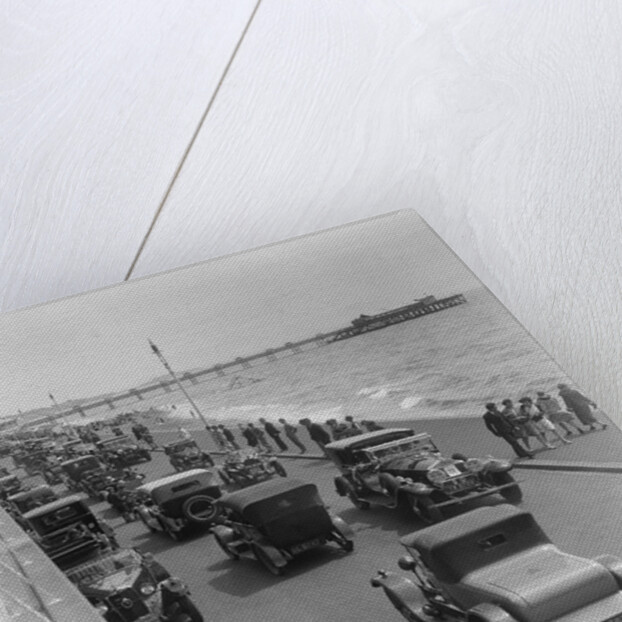 Cars on Undercliff Drive, Bournemouth, Bournemouth Rally, 1928 by Bill Brunell