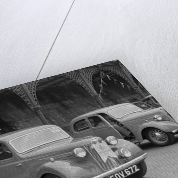 Austin 8 of CD Buckley at the RAC Rally, Madeira Drive, Brighton, 1939 by Bill Brunell