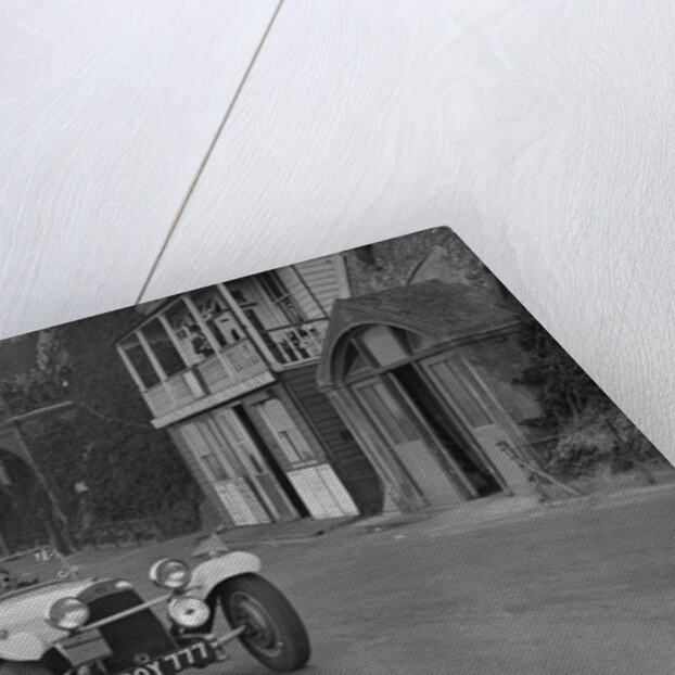 HRG of MH Lawson competing in the RAC Rally, Madeira Drive, Brighton, 1939 by Bill Brunell