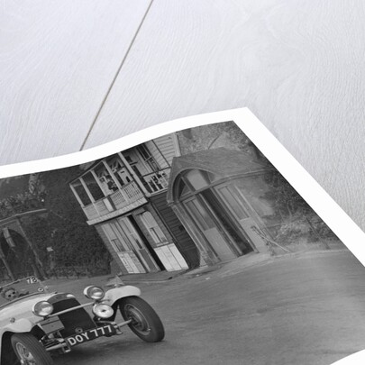 HRG of MH Lawson competing in the RAC Rally, Madeira Drive, Brighton, 1939 by Bill Brunell
