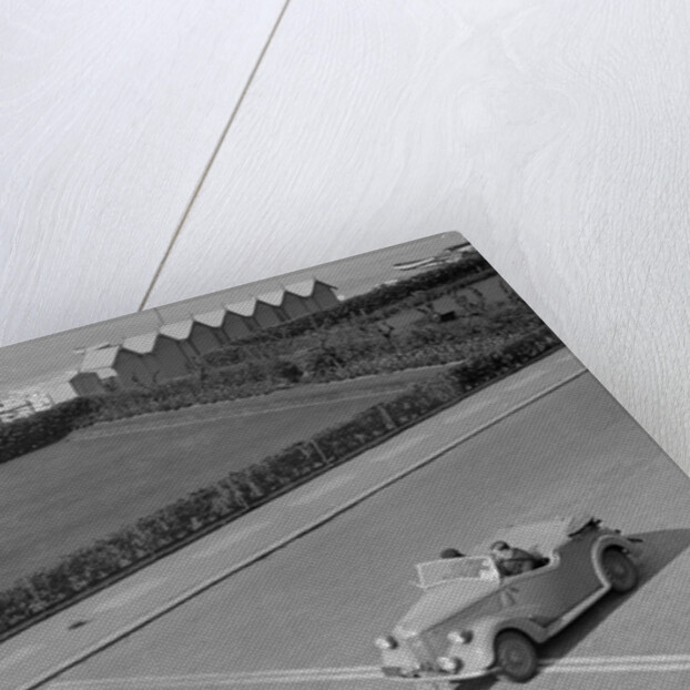 Ford Prefect tourer of JW Whalley competing in the RAC Rally, Madeira Drive, Brighton, 1939 by Bill Brunell
