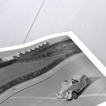 Ford Prefect tourer of JW Whalley competing in the RAC Rally, Madeira Drive, Brighton, 1939 by Bill Brunell