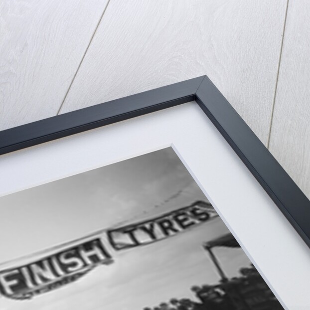 Leyland Eight of JG Parry-Thomas at the finish of the Southsea Speed Carnival, Hampshire, 1922 by Bill Brunell
