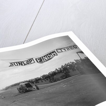 Leyland Eight of JG Parry-Thomas at the finish of the Southsea Speed Carnival, Hampshire, 1922 by Bill Brunell