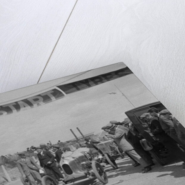 GN Silver Gnat of GL Hawkins and a Wolseley at the Southsea Speed Carnival, Hampshire, 1922 by Bill Brunell